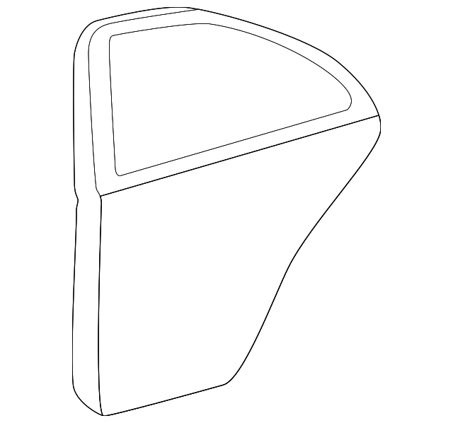 203-730-07-05 Деталь DOOR SHELL, LEFT