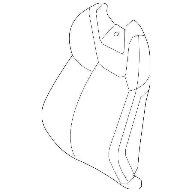 88360-2M880-NBN SEAT BACK COVER