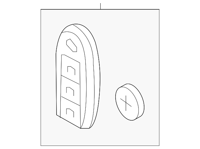 285E39NB5A Деталь KEYLESS LOCK PAD