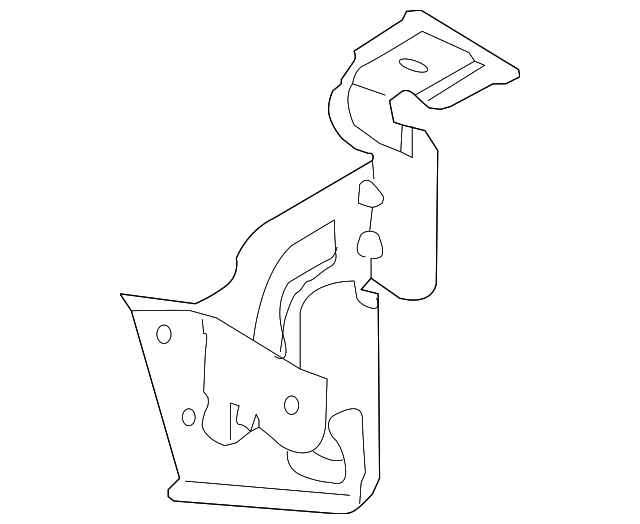 24317-1FC0A FUSE & RELAY BOX LOWER BRACKET