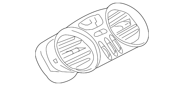 230-830-08-54-8522 Деталь VENT GRILLE