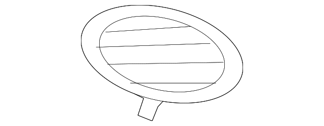 230-831-03-59-1265 Деталь VENT GRILLE, LEFT
