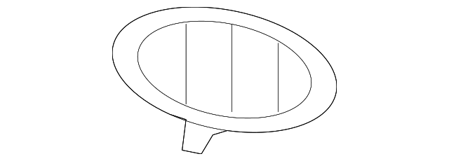 230-831-04-59-1265 Деталь VENT GRILLE, RIGHT