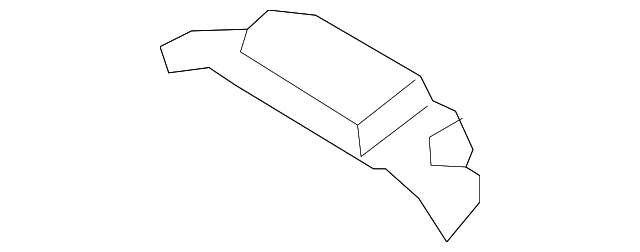 84625-3N650 Деталь COMPARTMENT BOX LOWER BRACKET