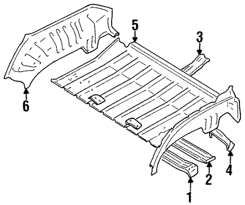 Tracker REAR BODY & FLOOR