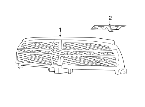 Charger GRILLE & COMPONENTS