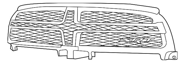 1SF03DX8AA Деталь UPPER GRILLE