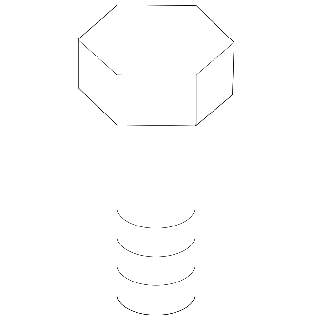 9YA0-21-440 Деталь STABILIZER BAR BOLT, RIGHT