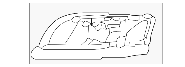 55077744AD Деталь HEADLAMP ASSY, RIGHT