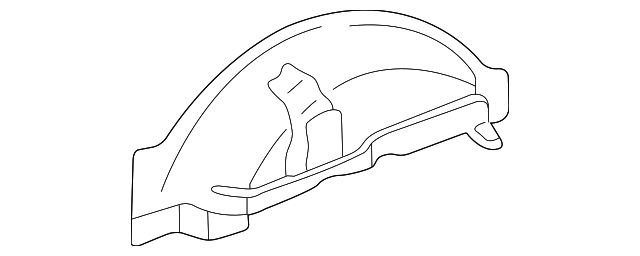 64730-S0X-A01ZZ Деталь WHEELHOUSE, L. RR.