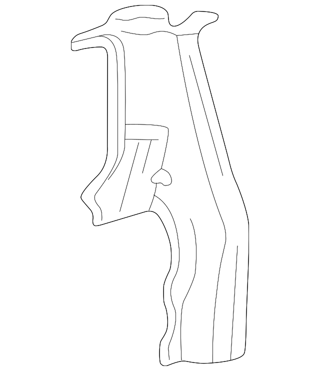 64770-S0X-A00ZZ Деталь STIFFENER, L. RR. PILLAR