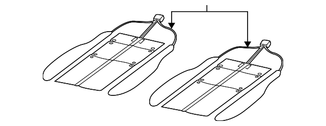 8E0-963-555-H Деталь SEAT CUSHION HTR, LEFT
