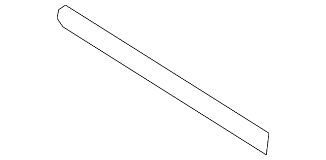 55077818AA Деталь SIDE MOLDING, RIGHT