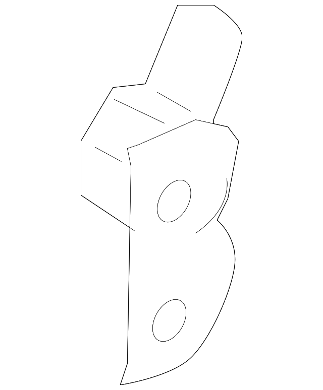 79340-2B020 UPPER HINGE, RIGHT