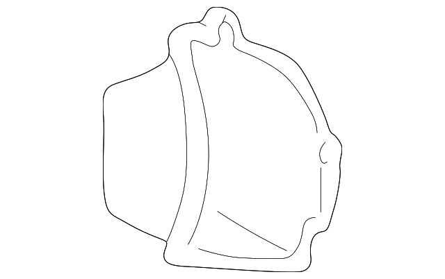 55452-52080-B0 BOX, LEFT
