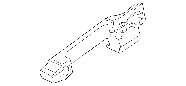 8281182Z10 Деталь HANDLE BASE, RIGHT