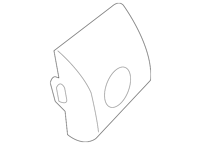 8282382Z00 Деталь HANDLE CAP, LEFT