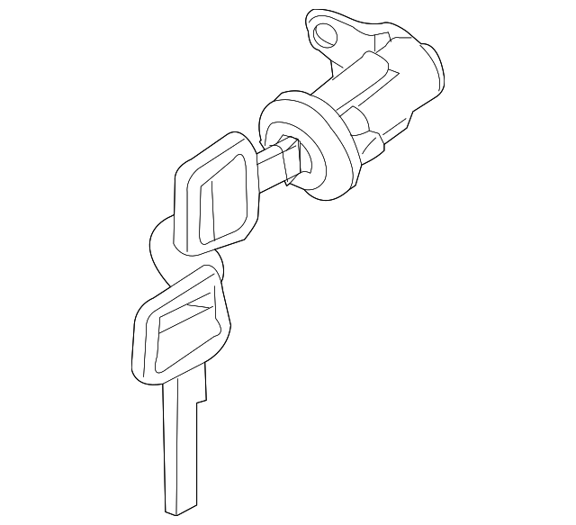 8227082Z10 Деталь LOCK CYLINDER, RIGHT