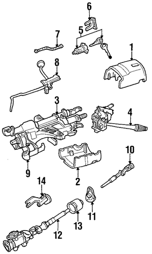 B2300 IGNITION LOCK