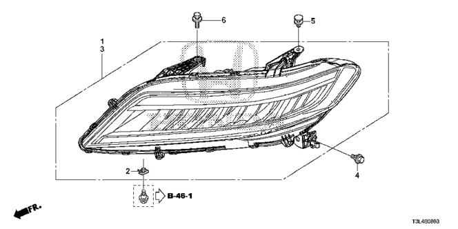 ACCORD COUPE HEADLIGHT (LED) (2)