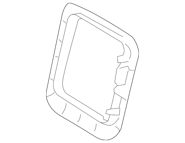 72831-06030 Деталь COMPARTMENT RETAINER PLATE
