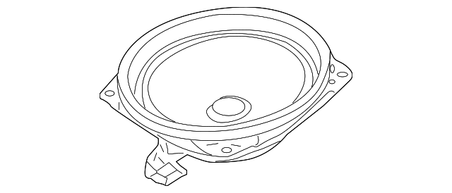 96351-2F000 Деталь REAR SPEAKER, LEFT