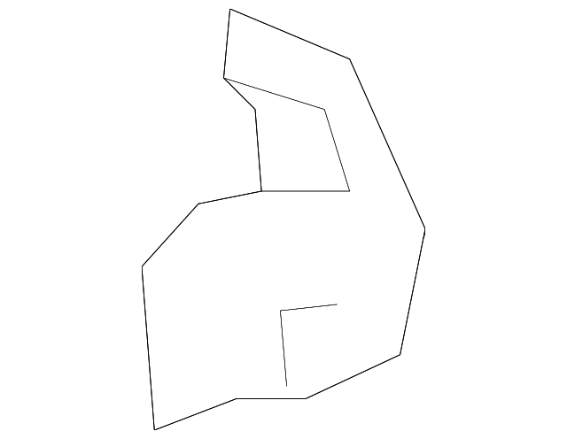 G76G2-1PAMA Деталь INNER PILLAR, RIGHT