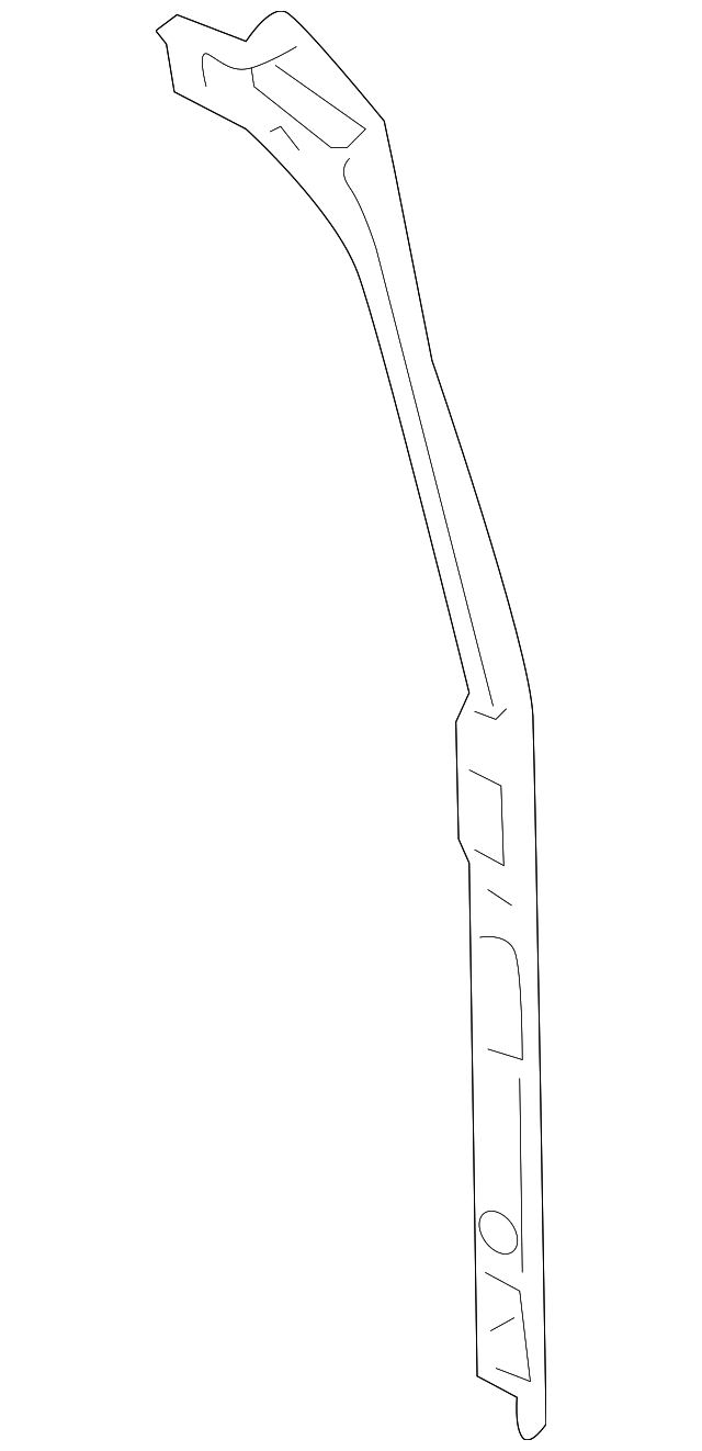 G6630-1PCMA Деталь INNER PILLAR, RIGHT