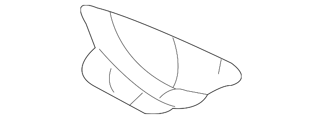 25717842 Деталь ESCUTCHEON, LEFT