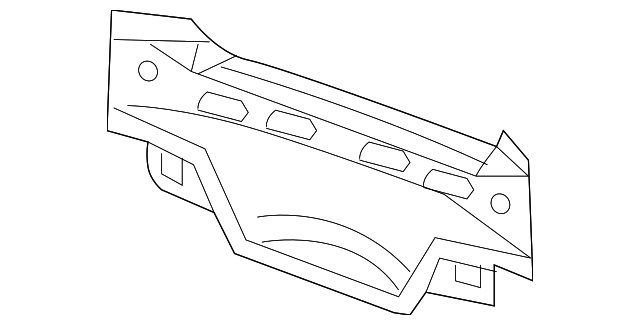 25947956 Деталь REAR BODY PANEL