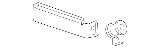 23143590 CONVERTER & PIPE BRACKET
