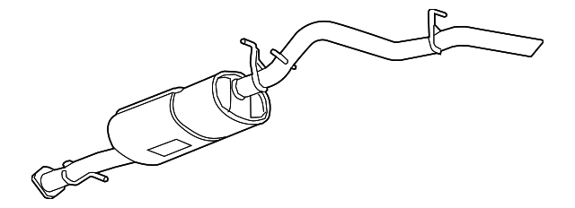 94779906 MUFFLER & PIPE