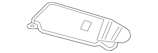 5PJ90DX9AB Деталь SUNVISOR, LEFT