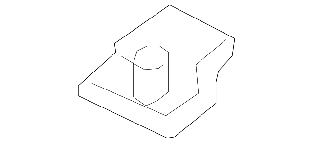 1RF14DX9AB Деталь SUPPORT, LEFT