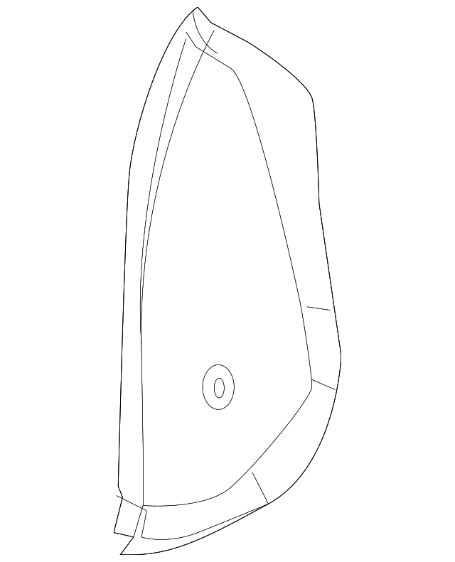 YV94XDVAA Деталь END CAP, RIGHT