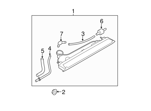 Impreza HIGH MOUNTED STOP LAMP 3