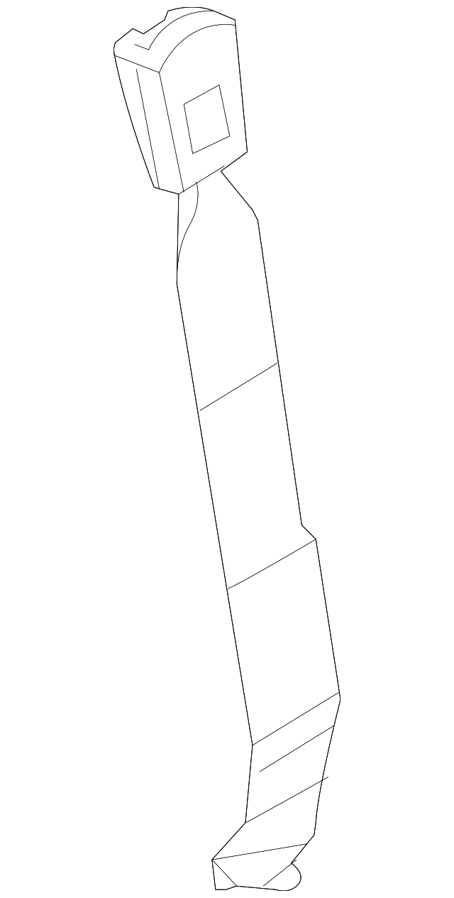 89022977 Деталь CENTER BUCKLE