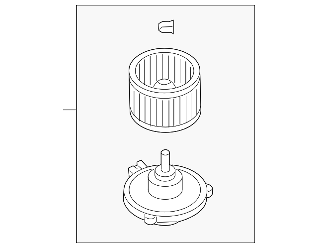 FE01-61-B10 Деталь FAN & MOTOR
