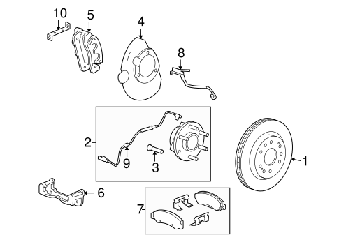 Escalade FRONT BRAKES 2