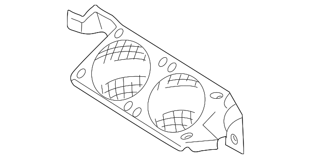T002619CXA Деталь FAN ASSY BRACKET