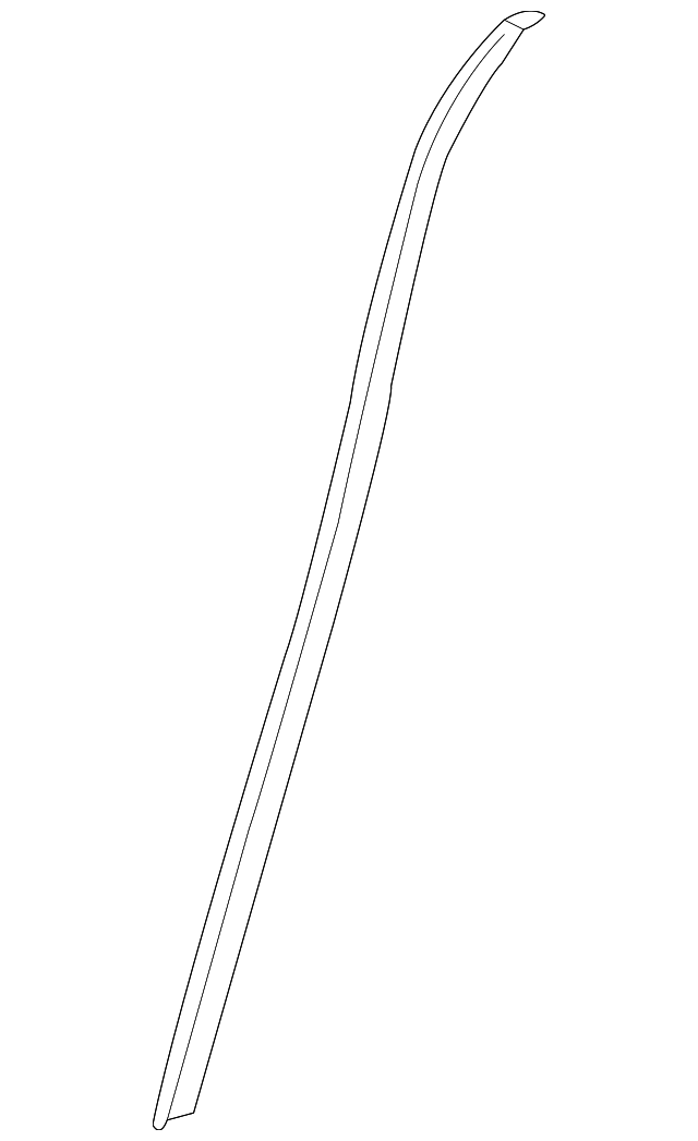 10318234 Деталь SEALING STRIP, RIGHT