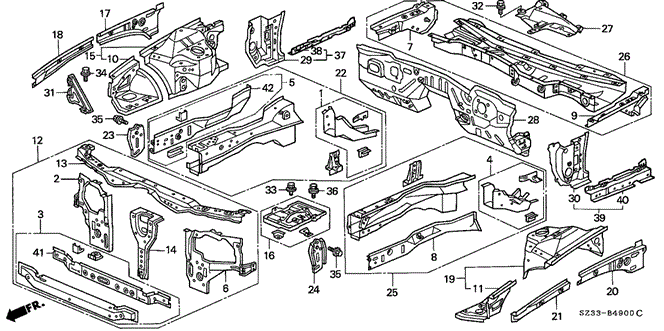 RL FRONT BULKHEAD