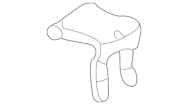 MLA01-62495 Деталь CYL & KEYS RETAINER, LEFT