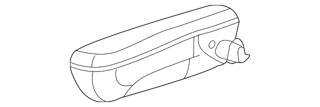 1YT05JXWAA Деталь ARMREST, RIGHT