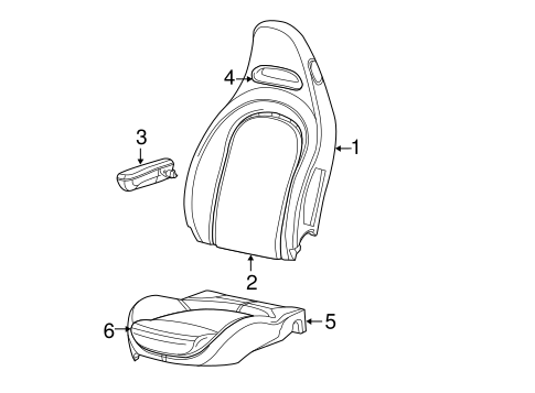 500 FRONT SEAT COMPONENTS 3