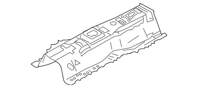 G4310-1EAMA Деталь CENTER FLR PAN