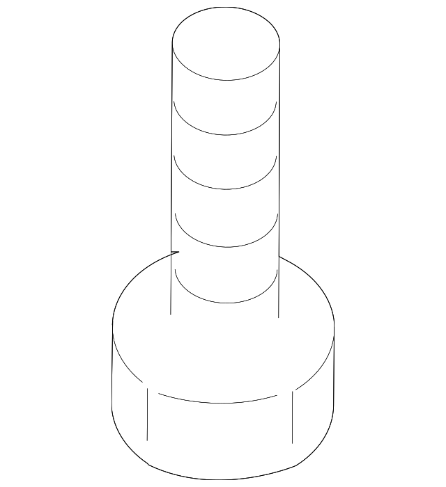 081A6-8161A Деталь FLOOR COVER BOLT, LEFT