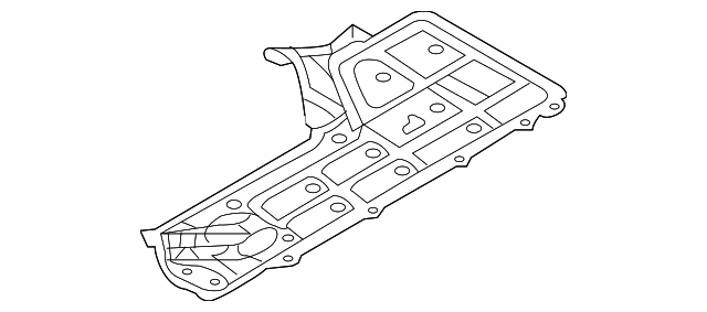 74815-1EA0A Деталь FLOOR COVER, LEFT