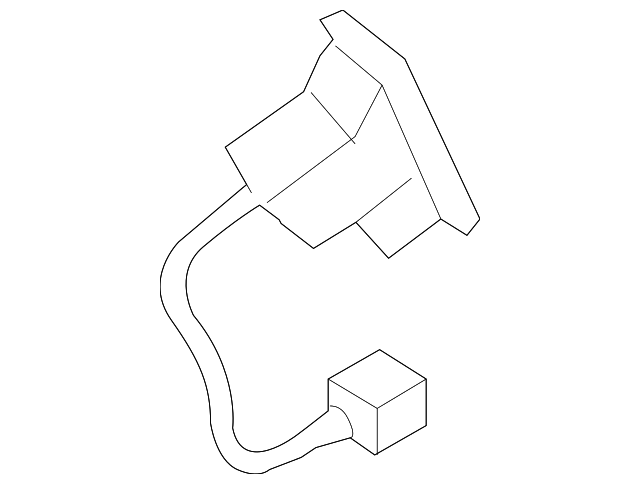 93555-3F000LK Деталь TRUNK LID SWITCH, LEFT