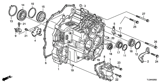 TSX SEDAN AT TRANSMISSION CASE